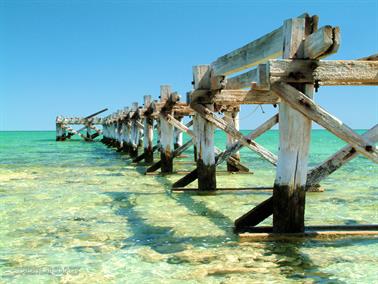 Old Gladstone Jetty, Shark Bay, Western Australia